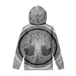 Celtic Knot Tree Of Life Print Pullover Hoodie