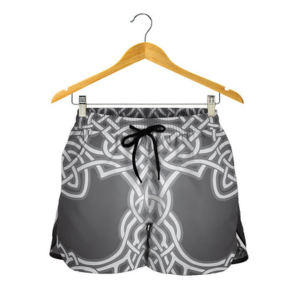 Celtic Knot Tree Of Life Print Women's Shorts