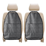 Chainmail Print Car Seat Organizers