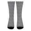 Chainmail Print Crew Socks