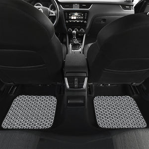 Chainmail Print Front and Back Car Floor Mats