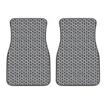 Chainmail Print Front Car Floor Mats