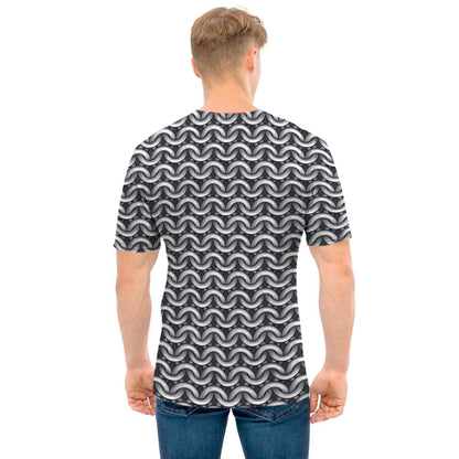 Chainmail Print Men's T-Shirt