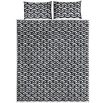 Chainmail Print Quilt Bed Set