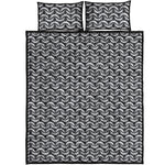 Chainmail Print Quilt Bed Set