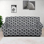 Chainmail Print Sofa Cover