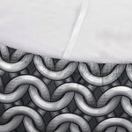 Chainmail Print Sofa Cover