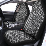 Chainmail Print Universal Fit Car Seat Covers