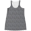 Chainmail Print Women's Racerback Tank Top