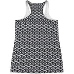 Chainmail Print Women's Racerback Tank Top