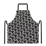 Chainmail Ring Pattern Print Apron