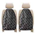 Chainmail Ring Pattern Print Car Seat Organizers