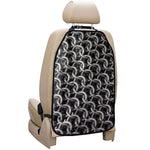 Chainmail Ring Pattern Print Car Seat Organizers