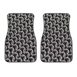 Chainmail Ring Pattern Print Front Car Floor Mats