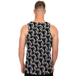 Chainmail Ring Pattern Print Men's Tank Top