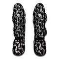 Chainmail Ring Pattern Print Muay Thai Shin Guards