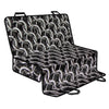 Chainmail Ring Pattern Print Pet Car Back Seat Cover