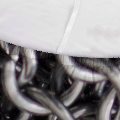 Chainmail Ring Pattern Print Sofa Cover
