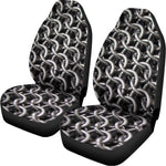 Chainmail Ring Pattern Print Universal Fit Car Seat Covers