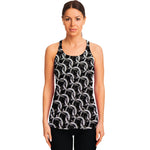 Chainmail Ring Pattern Print Women's Racerback Tank Top