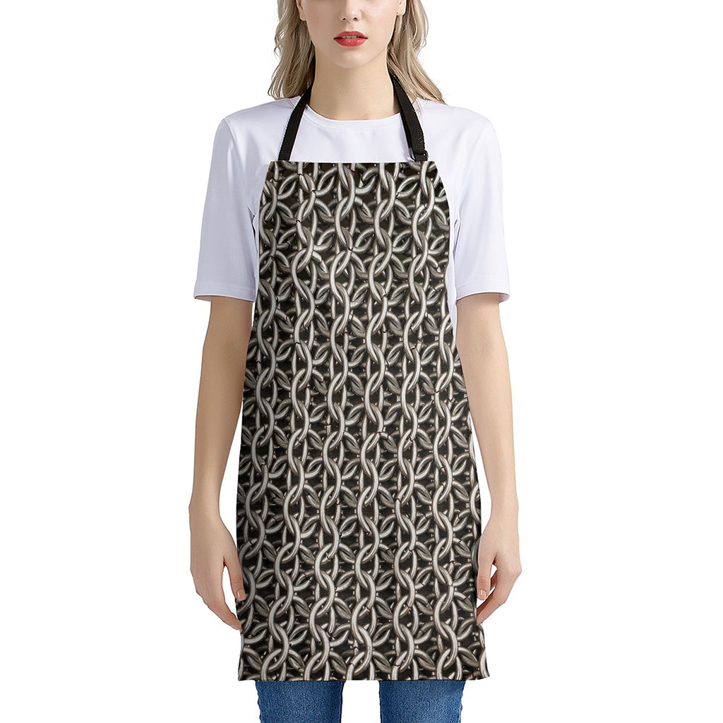 Chainmail Ring Print Apron