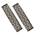 Chainmail Ring Print Car Seat Belt Covers