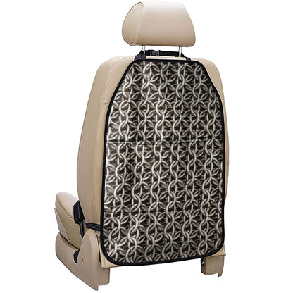 Chainmail Ring Print Car Seat Organizers