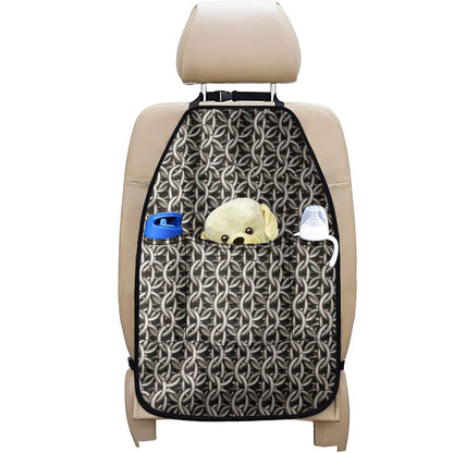 Chainmail Ring Print Car Seat Organizers