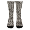 Chainmail Ring Print Crew Socks