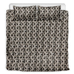 Chainmail Ring Print Duvet Cover Bedding Set