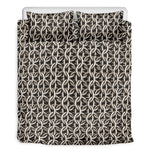 Chainmail Ring Print Duvet Cover Bedding Set