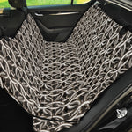 Chainmail Ring Print Pet Car Back Seat Cover