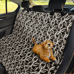 Chainmail Ring Print Pet Car Back Seat Cover