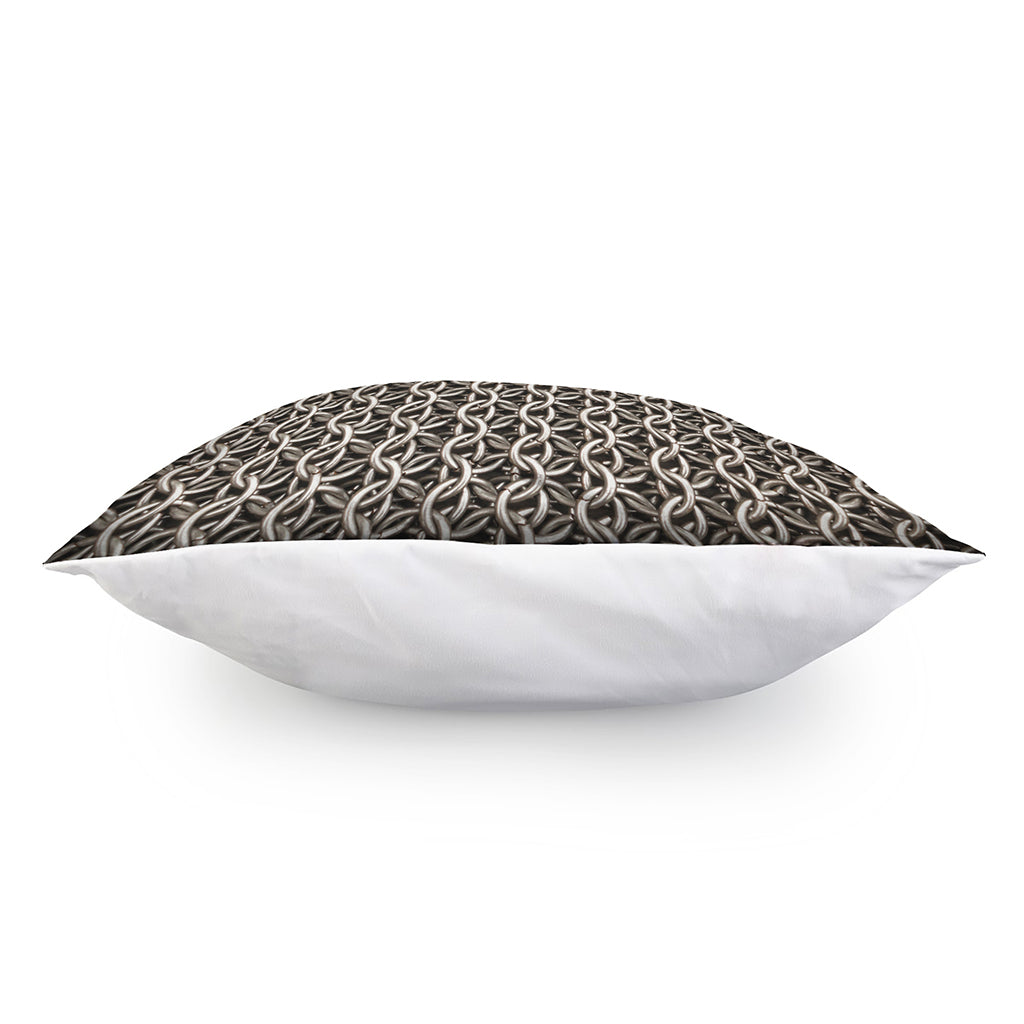 Chainmail Ring Print Pillow Cover