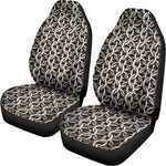 Chainmail Ring Print Universal Fit Car Seat Covers