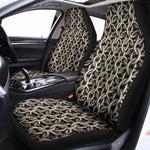 Chainmail Ring Print Universal Fit Car Seat Covers