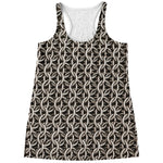 Chainmail Ring Print Women's Racerback Tank Top