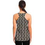 Chainmail Ring Print Women's Racerback Tank Top