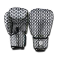 Chainmail Print Boxing Gloves