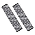 Chainmail Print Car Seat Belt Covers