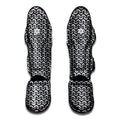 Chainmail Print Muay Thai Shin Guards