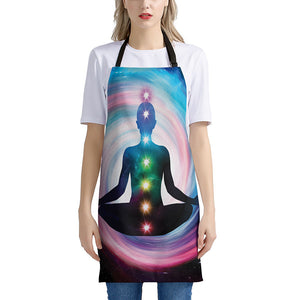 Chakras Of The Universe Print Apron