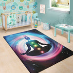 Chakras Of The Universe Print Area Rug