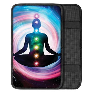 Chakras Of The Universe Print Car Center Console Cover