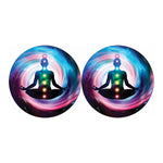 Chakras Of The Universe Print Car Coasters