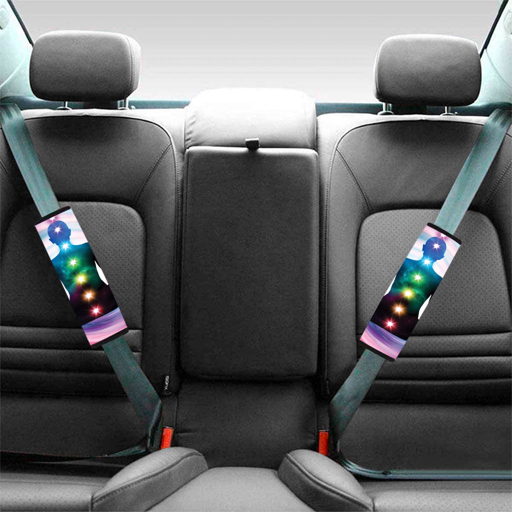 Chakras Of The Universe Print Car Seat Belt Covers