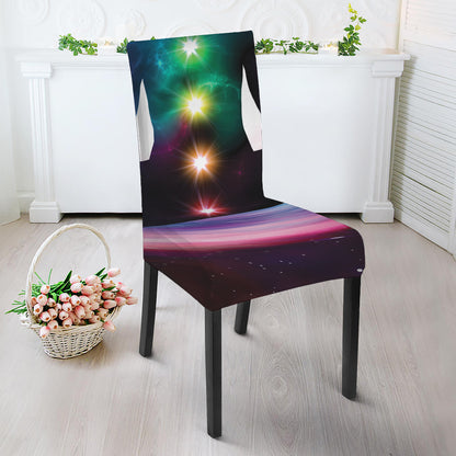 Chakras Of The Universe Print Dining Chair Slipcover
