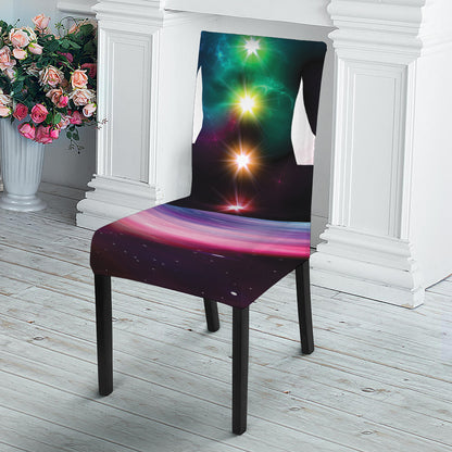 Chakras Of The Universe Print Dining Chair Slipcover