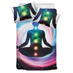 Chakras Of The Universe Print Duvet Cover Bedding Set