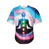 Chakras Of The Universe Print Men's Baseball Jersey